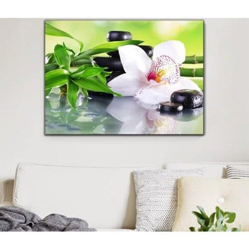 DIY colorings pictures by numbers with flower picture drawing Relief painting by numbers framed Home