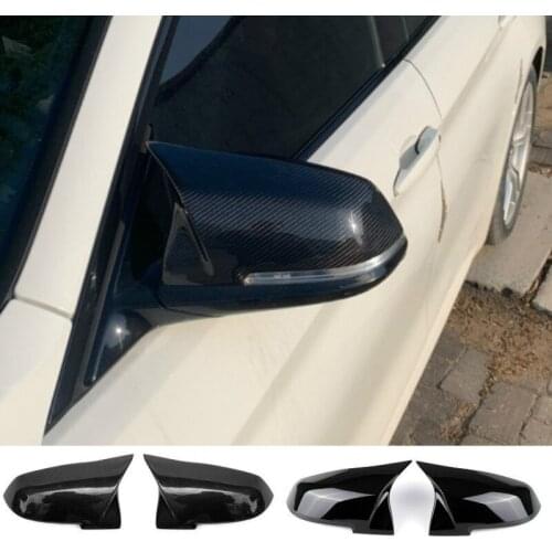 For BMW 1 2 3 4 X M Series Rear View Side Mirror Cover F20 F21 F22 F23 F30 F32 F36 X1 E84 F87 M2 Carbon Style Car Accessories