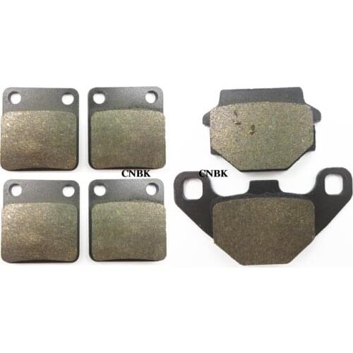 F+R Brake Pads Set for SUZUKI 500 LT-F FK3-FK5 Vinson Quadrunner LT-F500 2004 2005 2006 2003 - 2007 Front Rear