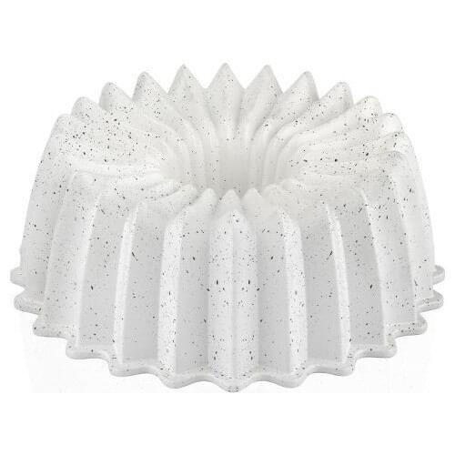 Crown Hazel Casting Cake Mould White 25 cm Cake Dessert Kitchen Cooking