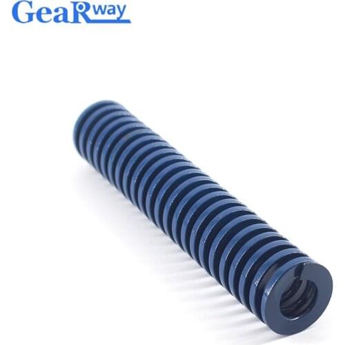 Gearway Blue Compression Spring Light Loading Spiral Stamping Compression Die Spring TL22x60/22x65/22x70/22x95/22x100mm