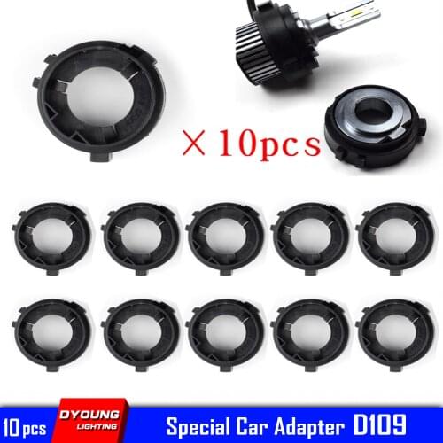 H7 Led Adapter H7 For VW Touran Golf 6 Car Headlights Base Connector Socket For Multivan Sharan Scirocco 10Pcs/Lot D109