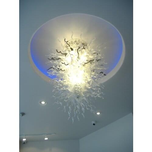 Best Seller Blown Murano Glass Chandeliers Customized Colored for Wedding Decor