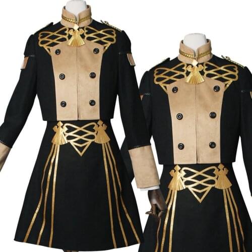 Fire Emblem Three Houses Ingrid Cosplay Costume Dress