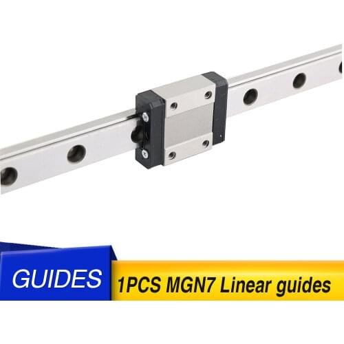 3D Printer MGN7 MGN12 MGN15 MGN9 linear guide L 600-1000mm miniature linear rail without MGN Linear slider