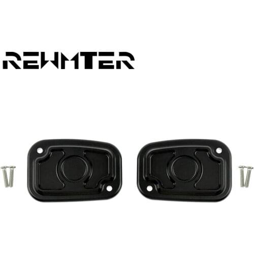 Motorcycle Front Brake Master Cylinder Cover For Harley Touring FLHT FLHR FLHX FLTR 2008-2017 FL TRIKE 2009-2013 V-Rod 2006-17