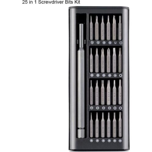NEW Screwdriver Kit 24 Precision Magnetic Bits DIY Dismountable Screw Driver Set Mini Tool Case For Smart Home PC Phone Repair