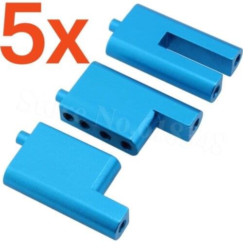 Wholesale 5 Sets/Lot 860011 HSP Alum Alloy Radio Plate Post Upgrade Parts For 1/8 Off Road Nitro Gas Short Course Truck 94763