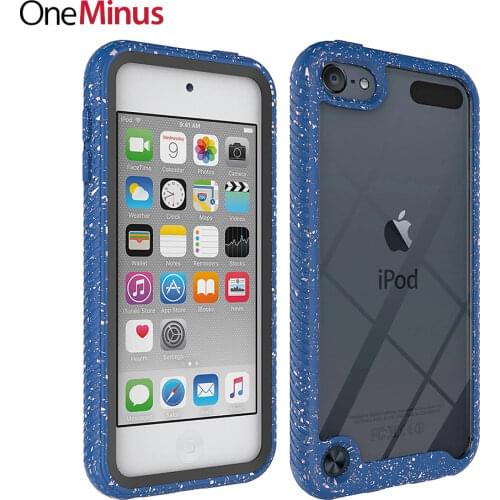 Full Body Protective Case for ipod touch 7 6 TPU Bumper Clear Case Heavy Duty Shockproof Silicon Hard Back Phone Cover Touch 5