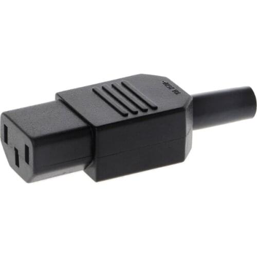 IEC 320 C13 Female Plug Rewirable Power Connector 3 Pin Socket 10A /250V