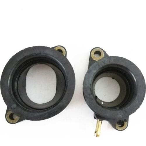 Motorcycle Rubber Adapter Inlet Intake Pipe For Yamaha 3YF-13586-00 3YF-13596-00 XTZ660 Tenere SZR660 3YF1358600