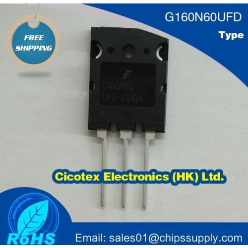 SGL160N60UFD G160N60UFD TO-3P IGBT 600V 160A 250W TO264 SGL160N60UFDTU