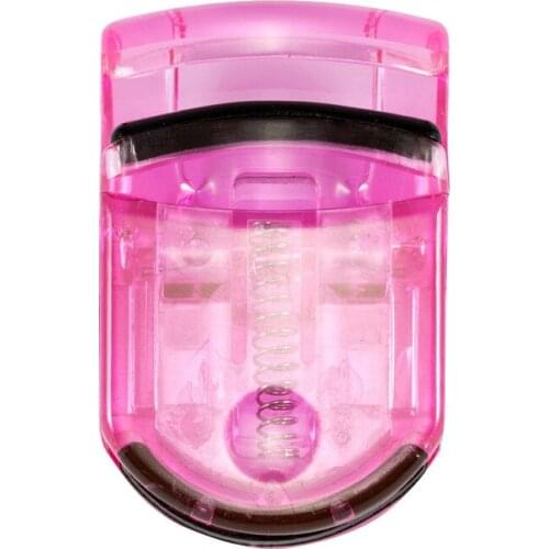 Mini macarons eyelash curler local curling aid plastic portable eyelash curler Curling clip Beauty Makeup Tool Eyelash Cosmetic