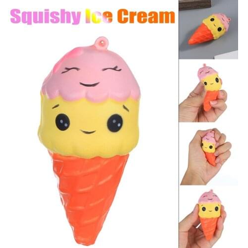 Squee Squishy Ice Cream Slow Rising Scented Relieve Stress Toy Gifts Squishy Slow Rising Squeeze Toys Decompression Toy Игрушки