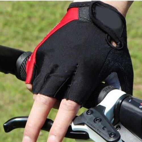 Cycling Gloves Bicycle Anti Slip Gloves with Shock Absorbing Padded Breathable Half Finger Gloves for Men/Women XR-Hot