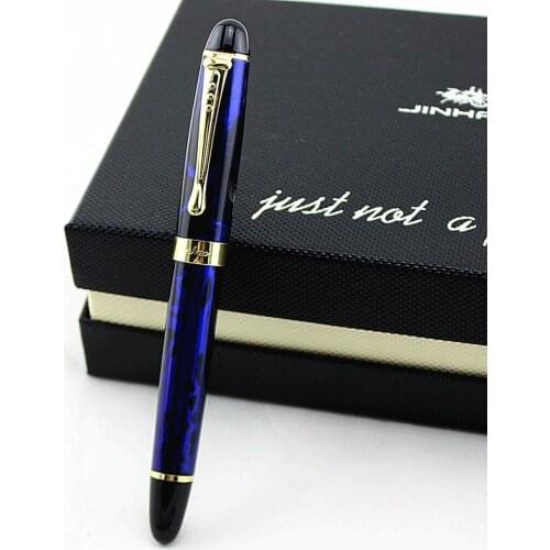 High Quality Iraurita Fountain Pen Full Metal Golden Clip Luxury Pens Jinhao 450 Caneta Stationery Office School Supplies 6293