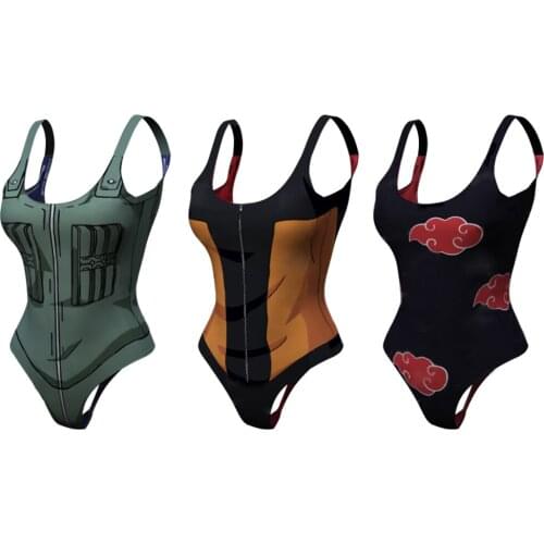 Women 2021 Summer Ladies Plain Print Swimsuit V Neck Sexy Striped Patchwork One Piece Pad Swimwear Bathing Suit Lady Beachwear