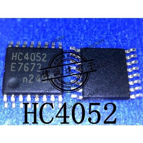 1Pieces new Original 74HC4052PW HC4052 TSSOP-16 In stock real picture