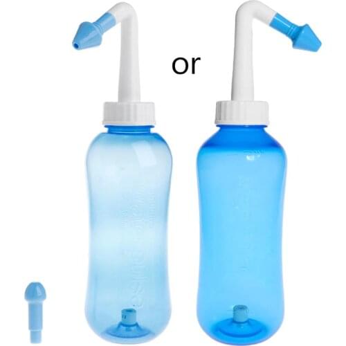 2020 New Adults Children Nasal Wash Cleaner Nose Protector Cleans Moistens Child Adult Avoid Allergic Rhinitis Neti Pot 500ml