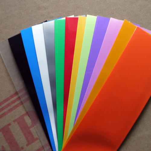 50m Li-ion 18650 18500 Battery Colorful PVC Heat Shrinkable Tubing Wrap 29.5MM Shrink Diameter 18.5MM