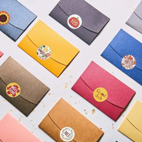 500Pcs/Roll Paper Cartoon Animals Letter Seal Label Sticker DIY Birthday Wedding Gifts Card Envelope Sticker Stationery Supplies