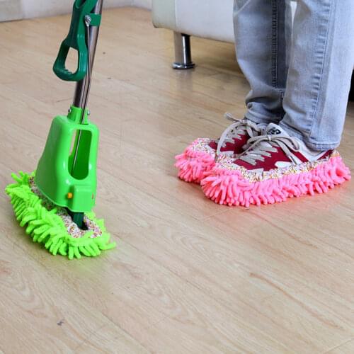 Mop Accessories Lazy Shoe Cover Cleaning Floor Removable and Washable Ground Slippers