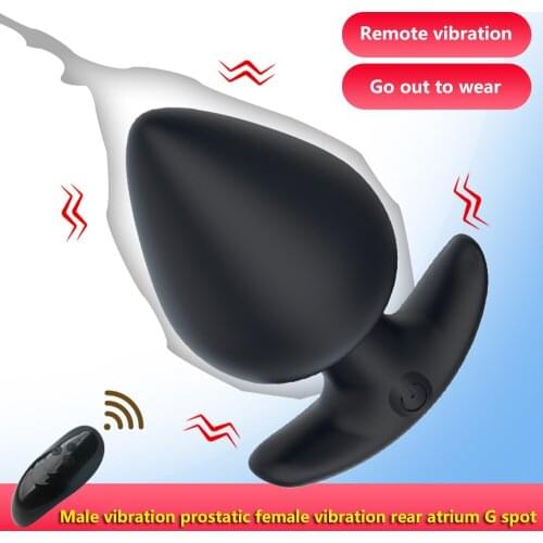 Anal Vibrator for Man Wireless Remote Control Silicone Butt Plug for Gay Plug Sex Toy for Woman Adult Products Prostate Massager