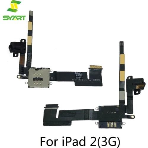 Audio Volume Headphone Audio Headset Jack Flex Cable For iPad 2 3G Version