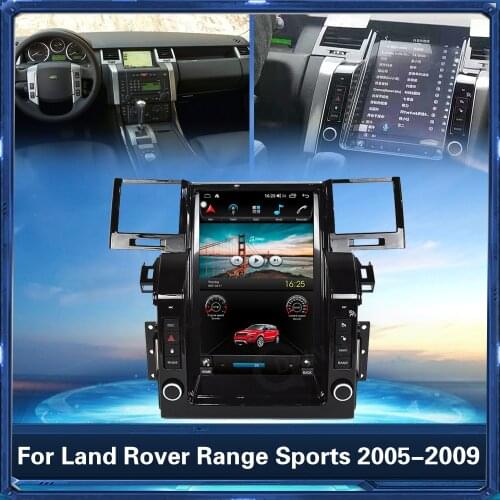 Android 2din Car Radio Multimedia Player For Land Rover Range Sport 2005-2009 Car GPS Navigation Stereo Vertical Screen