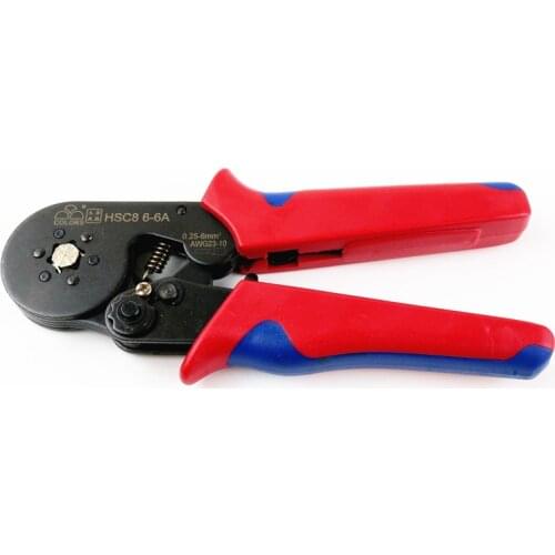 Free shipping HSC8 6-6 HSC8 6-6A HSC8 6-6B MINI-TYPE SELF-CONTROLLING 0.25-6mm terminals crimping multi-function tools