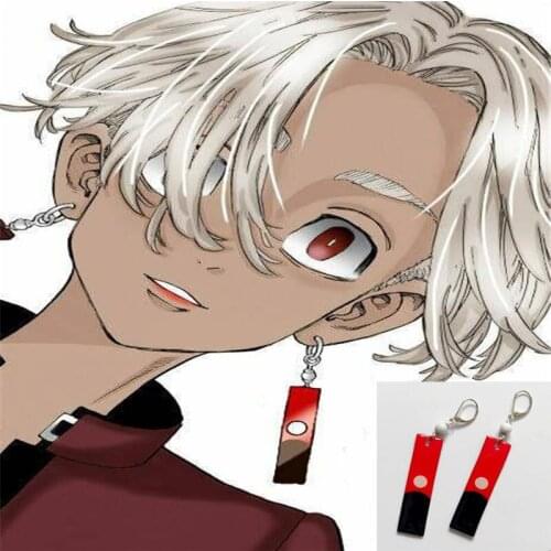 Tokyo Revengers Izana Kurokawa Anime Keychain Character Pendant Acrylic Key Ring for Women Men Casual Jewelry Cosplay Prop