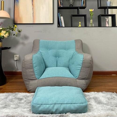 Dormitory Homestay Bean Bag Sofas for Living Room Tatami Balcony Lazy Recline Chair Small Apartment Bedroom Single Sofa Chairs