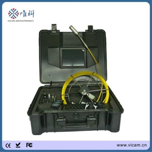30m cable 29mm self leveling sewer pipe duct cctv inspection camera pipeline inspection with 512hz transmitter