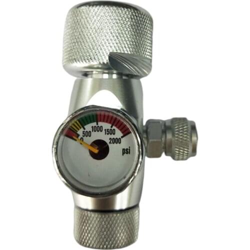 CO2 Regulator Valve Check Valve Co2 Decompression Gauge for Aquarium Tank