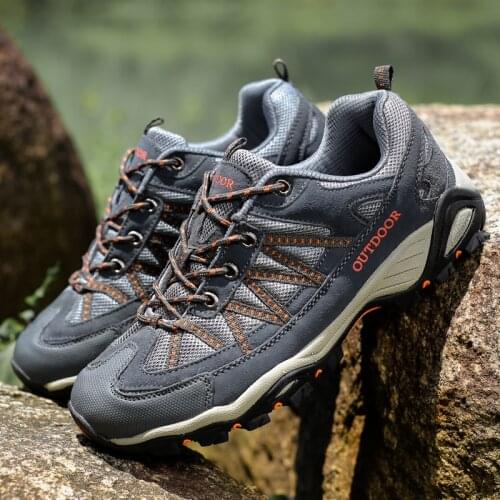 Spring Autumn Men Hiking Shoes Outdoor Trail Trekking Sneakers Non Slip Comfortable Walking Mountain Trecking Women High Quality