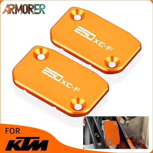 Motorcycle Front Brake Clutch Fluid Reservoir Cover Cap Accessories For KTM 250XC-F 2007 - 2021 250XCF-W XC-FW 2006 - 2016 2015