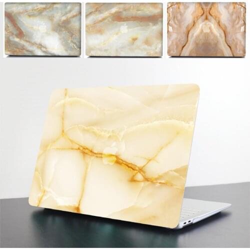 Marble Laptop Case For APPle MacBook Air 13 Air Pro Retina 11 12 13 15 For Mac Book 15.4 13.3 Touch Bar A2159 + Keyboard Cover