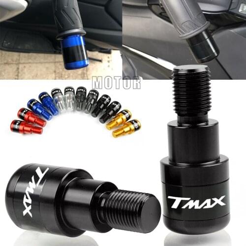 For Yamaha TMAX500 08-16/TMAX530 06-16 TMAX T-MAX 500/530 Motorcycle CNC Handlebar Ends Protector Handle Bar Hand Grip End Cap