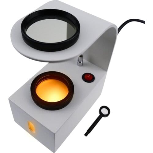 Desktop Polariscope Built-in LED Gemstone Gem Jewel Jeweller Tester Tool Standing Style