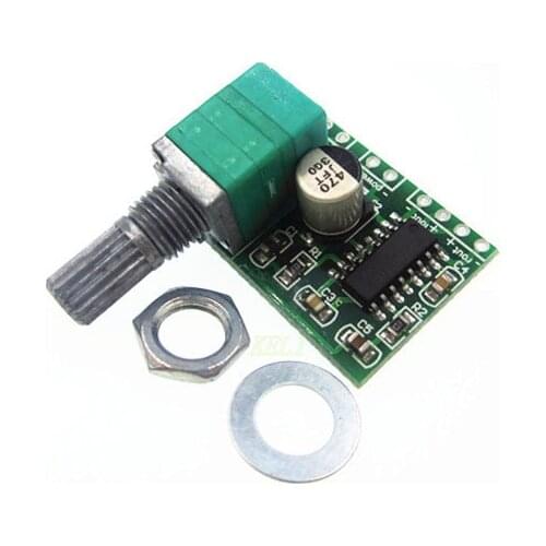 PAM8403 mini 5V digital amplifier board with switch potentiometer can be USB powered