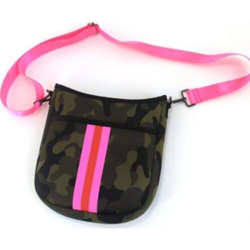 Leisure Sports Crossbody Bags New Casual Beach Bag One Shoulder Neoprene Patchwork Bag For Men Women