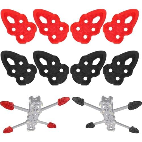 4pcs 3D Printed Printing TPU Frame Seat Protection Frame For Mark4 Rack RC Racing Drone Helicopter Accessories