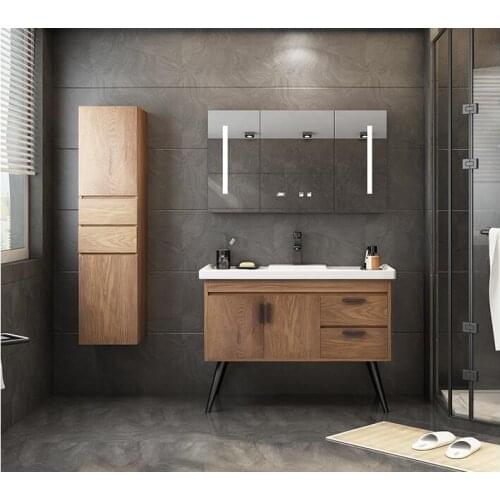 Bathroom cabinet modern minimalist Nordic floor-standing washbasin washbasin cabinet washbasin toilet wash