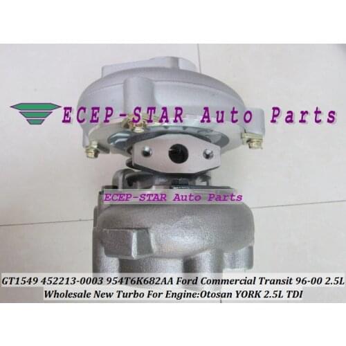 Free Ship GT1549 452213 452213-0003 452213-0001 Y4T6K682AA Turbo For Ford Commercial Transit van YORK Otosan 1997-00 2.5L TDI
