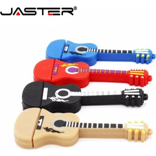 Jaster cartoon USB 2.0 cute Musical instrument Guitar violin Note USB Flash Drive 4GB 8GB 16GB 32GB 64GB fashion Pendrive Usb