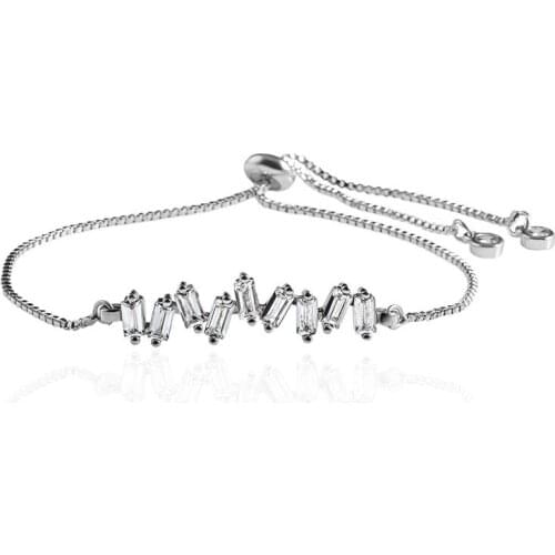 2019 Bileklik Bracelet New Fashion Bracelet For Women Jewelry Femme Adjustable Simple Wave Birthday Wedding & Bangles Gifts