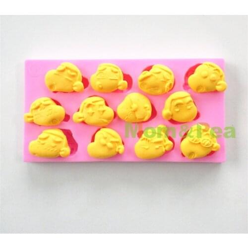Mom&Pea 0565 Free Shipping Cartoon Crayon Shin Shaped Silicone Mold Cake Decoration Fondant Cake 3D Mold