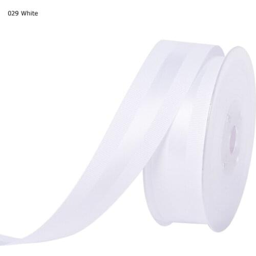 1-1/2 inch(38 mm)Double sided grosgrain edge satin ribbons