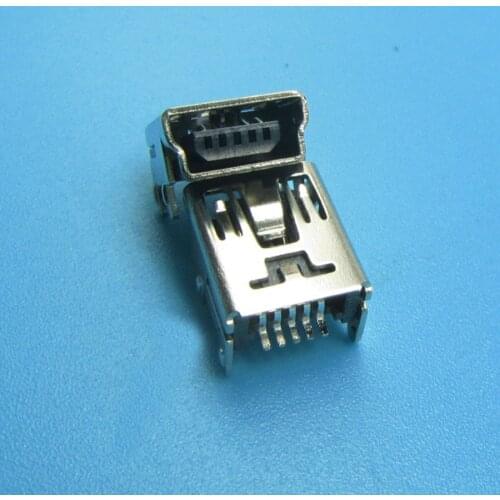 50pcs for PS3 micro Mini USB jack Data power dc jack 5pin socket female Connector plug charger charging port controller tablet