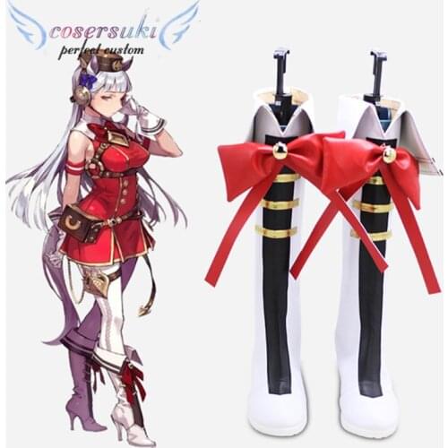 Uma musume Pretty Derby Gold Ship cosplay Shoes Boots Professional Handmade ! Perfect Custom for You